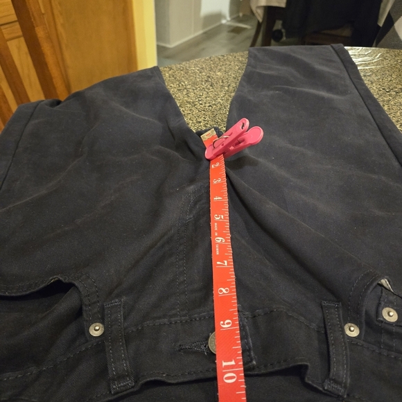 Levi's 511 All Seasons Tech Modern Midrise Black Denim Jeans Men size W30xL32 - Picture 10 of 16